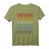 Stuttgarter City Retro T-Shirt für Fans und Liebhaber - Stylisches Stadtmotiv-Shirt für Stuttgart Enthusiasten