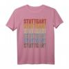 Stuttgarter City Retro T-Shirt für Fans und Liebhaber - Stylisches Stadtmotiv-Shirt für Stuttgart Enthusiasten