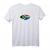 Rugby-Text mit Südafrika-Flagge T-Shirt – Perfektes Geschenk für Rugby-Fans & Unterstützer für Spiele in Frankreich
