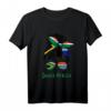 Südafrika Girl Südafrikanisches Mädchen Südafrika Frau Flagge T-Shirt – Perfekt für Fans und Reisebegeisterte