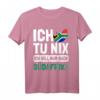 Südafrika Flagge Ich tu nix Ich will nur nach Südafrika T-Shirt – Perfektes Geschenk für Südafrika-Fans & Urlaubsliebhaber