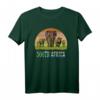 Big 5 Retro Sonnenuntergang Design für Südafrika Safari T-Shirt – Perfekt für Safari-Fans und Afrika-Liebhaber