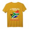 Keine Therapie - Ich muss nur nach Südafrika T-Shirt mit Flagge – Perfektes Geschenk für Südafrika Liebhaber und Reisende
