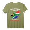 Keine Therapie - Ich muss nur nach Südafrika T-Shirt mit Flagge – Perfektes Geschenk für Südafrika Liebhaber und Reisende
