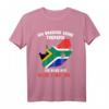 Keine Therapie - Ich muss nur nach Südafrika T-Shirt mit Flagge – Perfektes Geschenk für Südafrika Liebhaber und Reisende