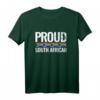 Proud South African Südafrikanisch Flagge T-Shirt – Stolz auf Südafrika, Urlaub & Heimatland - Vintage Design