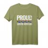 Proud South African Südafrikanisch Flagge T-Shirt – Stolz auf Südafrika, Urlaub & Heimatland - Vintage Design