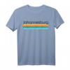 Vintage Johannesburg Südafrika Retro Design T-Shirt – Klassisches, grunge Stil Shirt mit doppeltem Saum