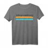 Vintage Johannesburg Südafrika Retro Design T-Shirt – Klassisches, grunge Stil Shirt mit doppeltem Saum
