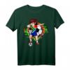 Dabbing Soccer Girl Südafrika Fans Trikot - Fußball T-Shirt mit Flagge und Blume für Fußballliebhaber & Turnierfans