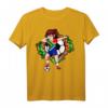 Dabbing Soccer Girl Südafrika Fans Trikot - Fußball T-Shirt mit Flagge und Blume für Fußballliebhaber & Turnierfans