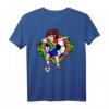 Dabbing Soccer Girl Südafrika Fans Trikot - Fußball T-Shirt mit Flagge und Blume für Fußballliebhaber & Turnierfans