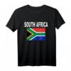 Flagge Südafrika T-Shirt – Unisex Mode-Top mit südafrikanischer Flagge, perfektes Souvenir & Geschenk für Fans & Reisende