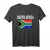 Flagge Südafrika T-Shirt – Unisex Mode-Top mit südafrikanischer Flagge, perfektes Souvenir & Geschenk für Fans & Reisende