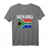 Flagge Südafrika T-Shirt – Unisex Mode-Top mit südafrikanischer Flagge, perfektes Souvenir & Geschenk für Fans & Reisende