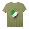 Syrien-Revolution T-Shirt mit grüner syrischer Flagge – Unterstützer Geschenk für Freiheit-Liebhaber und Revolution-Fans