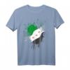 Syrien-Revolution T-Shirt mit grüner syrischer Flagge – Unterstützer Geschenk für Freiheit-Liebhaber und Revolution-Fans