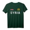 Syrien Syrische Flagge T-Shirt – Klassisch geschnitten, ideal für Stolz und Unterstützung
