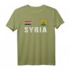 Syrien Syrische Flagge T-Shirt – Klassisch geschnitten, ideal für Stolz und Unterstützung