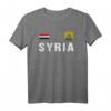 Syrien Syrische Flagge T-Shirt – Klassisch geschnitten, ideal für Stolz und Unterstützung