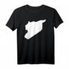 Syrien T-Shirt mit Landkarte - Stolz auf dein Land, klassisch geschnitten, doppelt genähter Saum