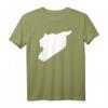 Syrien T-Shirt mit Landkarte - Stolz auf dein Land, klassisch geschnitten, doppelt genähter Saum