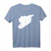 Syrien T-Shirt mit Landkarte - Stolz auf dein Land, klassisch geschnitten, doppelt genähter Saum