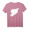 Syrien T-Shirt mit Landkarte - Stolz auf dein Land, klassisch geschnitten, doppelt genähter Saum