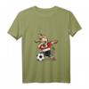Dabbing Dog Syrien Fußball-Fans Trikot - Lustiges Fußballoutfit mit syrischer Flagge für Kinder, Trainer & stolze Fans