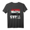Syrien Flagge T-Shirt | Damaskus Flagge Geschenk für Reisen, Festivals und nationale Feierlichkeiten