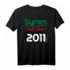 Schönes syrisches Design T-Shirt für Männer, Frauen und Kinder – Unterstütze Syrien mit stilvollem Motiv