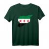 Syrien Flagge T-Shirt für Araber, Syrer und Freunde – Perfekt für Urlaub, Kultur & Unterstützung der syrischen Gemeinschaft