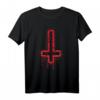Satanisches Kreuz Pentagramm 666 T-Shirt – Schockierendes, okkultes Design für Halloween, Karneval & Kostümpartys
