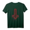 Satanisches Kreuz Pentagramm 666 T-Shirt – Schockierendes, okkultes Design für Halloween, Karneval & Kostümpartys