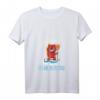Damen Satan T-Shirt mit Spruch 'Ganz dünnes Eis mein Freund' – Witziges Teufel Design mit V-Ausschnitt, perfekt für Humor und auffälligen Style