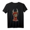 Roter Teufel T-Shirt – Originelles Kunstdesign, Perfekt als Geschenk für Kunstliebhaber und zum HapPanda