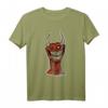Roter Teufel T-Shirt – Originelles Kunstdesign, Perfekt als Geschenk für Kunstliebhaber und zum HapPanda