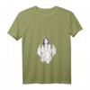 Damen Anime Mädchen Menhera Teufel Manga Kawaii V-Ausschnitt T-Shirt – Perfekt für Otaku, Cosplay & Geburtstagsgeschenke