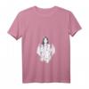 Damen Anime Mädchen Menhera Teufel Manga Kawaii V-Ausschnitt T-Shirt – Perfekt für Otaku, Cosplay & Geburtstagsgeschenke