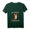 Damen You make me Foxdevilswild Denglisch Fuchs Teufel Spruch T-Shirt mit V-Ausschnitt – Lustiges Tierdesign für Humor und Wut