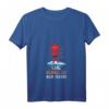 Damen T-Shirt Lustiges Spruchmotiv 'Ganz Dünnes Eis Mein Freund' mit V-Ausschnitt – Perfekt für Morgenmuffel und Humorvolle Frauen