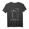 Tempelritter T-Shirt mit Kreuzmotiv - Mittelalterliches Warrior Design, perfektes Geschenk für Weihnachten, Vatertag & Geburtstag