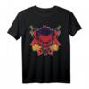 Vape T-Shirt mit dampfendem Teufel – Perfektes Geschenk für Dampfer und E-Zigaretten Fans, Wolken und Hölle Motiv