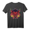 Vape T-Shirt mit dampfendem Teufel – Perfektes Geschenk für Dampfer und E-Zigaretten Fans, Wolken und Hölle Motiv