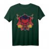 Vape T-Shirt mit dampfendem Teufel – Perfektes Geschenk für Dampfer und E-Zigaretten Fans, Wolken und Hölle Motiv