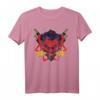 Vape T-Shirt mit dampfendem Teufel – Perfektes Geschenk für Dampfer und E-Zigaretten Fans, Wolken und Hölle Motiv