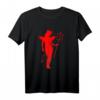 Satan Engel Teufel Teufelchen T-Shirt – Humorvolles Kostüm für Halloween, Karneval & Alltag, Perfektes Geschenk für Teufel- und Engelsliebhaber