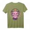 Baby Baphomet Teufel T-Shirt - Pastell Goth & Soft Grunge Design für Geburtstagsgeschenke an Kawaii- und Nu-Goth-Fans