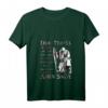 Damen T-Shirt 'Der Teufel hat mich gesehen' – Tempelritter Christliches Shirt mit V-Ausschnitt, Humorvoll & Religiös