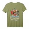 Trinidad Tobago Kleidung Wappen Designed T-Shirt - Perfektes Geschenk für Liebhaber und Einheimische der Inselnation
